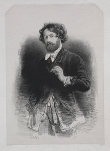 Auto-retrato de Paul Gavarni