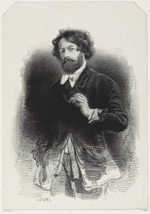 Auto-retrato de Paul Gavarni