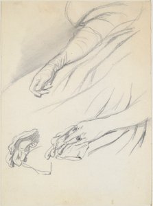 Estudos de Mãos de Paul Gavarni