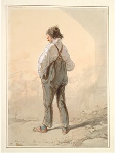Os subúrbios: Stock Raiser e Captain, provavelmente 1859-1860. de Paul Gavarni