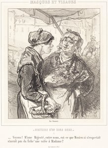 «Vejamos! Madame Majestade...»