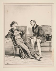 Vejamos, meu caro Gustave, ser o mais razoável possível de Paul Gavarni