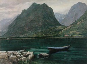 Paisagem Norueguesa de Paul Gerhard Rosen