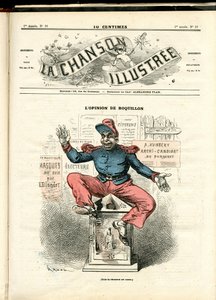 Ilustração de La Chanson (revista), número 39