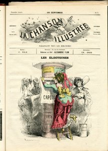 Ilustração de La Chanson (revista), número 9