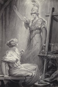 Athene e Arachne