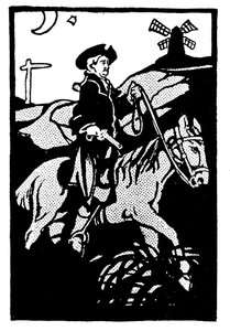 Highwayman (gravura) de Paul Hardy