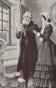 Ilustração para Barchester Towers de Anthony Trollope de Paul Hardy