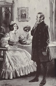 Ilustração para Barchester Towers de Anthony Trollope de Paul Hardy