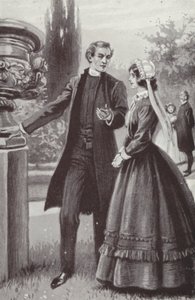 Ilustração para Barchester Towers de Anthony Trollope de Paul Hardy