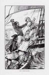 Os chop-backs (litografia) de Paul Hardy