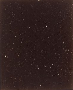 Uma seção da constelação Cygnus 13 de agosto de 1885, 1885 de Paul Henry