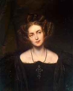 Retrato da cantora de ópera Henriette Sontag