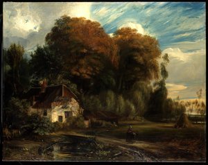 Casa de caseiro na floresta de Compiegne, 1826