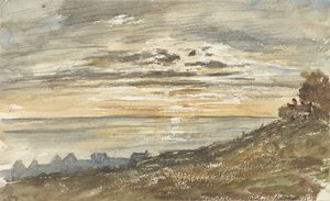 Pôr-do-sol em Trouville