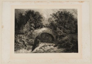 Uma ponte na Auvergne. Beraldi 64 IFF 44 de Paul Huet