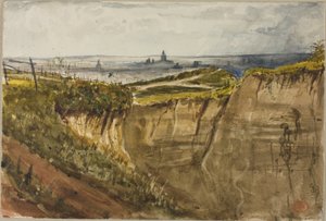 Vista de Paris, a partir de Meuden de Paul Huet
