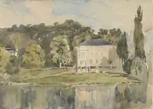 Vista do Château em Folembray, ca. 1831.