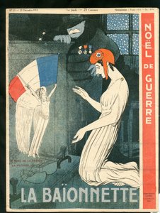 Capa de "La Baionnette", Sátira Colorida de Paul Iribe