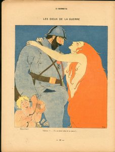 La Baionnette, Satirical em Cores de Paul Iribe