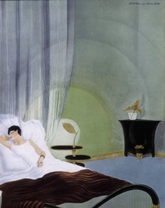 Sleep - por Paul Iribe. (1883-1935), de Paul Iribe