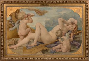 Cybele e Amphitrite, 1859. de Paul Jacques Aimé Baudry