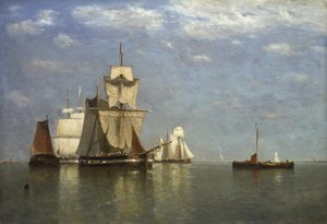 Navios na Flushing, 1869