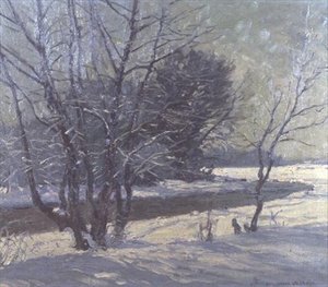 Paisagem de Inverno de Paul Johann Walch