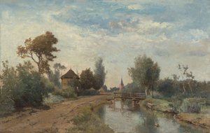 Paisagem próxima de Kortenhoef