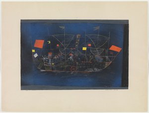 Navio de Aventura O Navio de Aventura, 1927. de Paul Klee