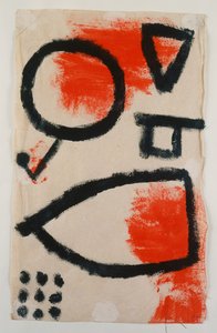 Alea Jacta (A sorte está lançada) de Paul Klee