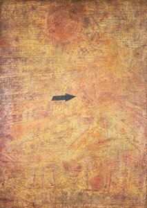 Arrow in the Garden (Seta para um jardim) de Paul Klee