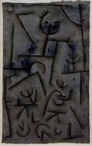 Bacanal em vinho tinto de Paul Klee