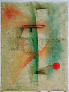 Retrato de um homem fantasiado de Paul Klee
