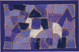 Noite Azul, 1932. de Paul Klee