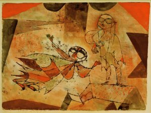 Mensagem do Espírito do Ar de Paul Klee