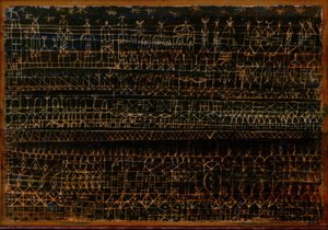 Castelo dos fiéis de Paul Klee