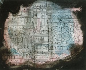 Castelo Ardente de Paul Klee