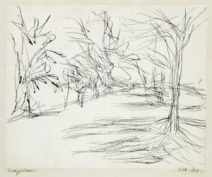 Estrada rural para Schwaing de Paul Klee