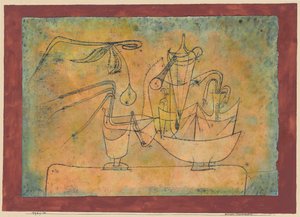 Destilação de Peras, 1921. de Paul Klee