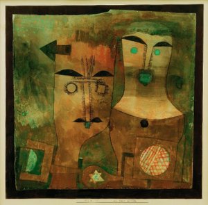 Um par de deuses de Paul Klee