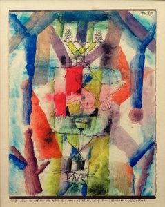 O Senhor deve confiar em nós, não nós nele de Paul Klee