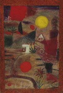 Celebração e Queda Celebração e Queda, 1920. de Paul Klee