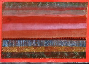 Paisagem plana de Paul Klee