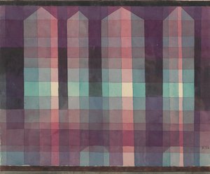 Quatro Torres, 1923. de Paul Klee