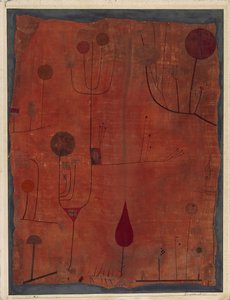 Frutas em Vermelho, 1930. de Paul Klee