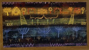 Jardim no Nível; Garten in der Ebene de Paul Klee