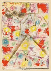 Folha comemorativa E, 1924. de Paul Klee