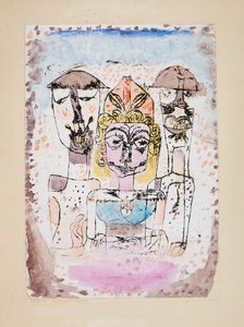 Grego e Bárbaros, 1920. de Paul Klee