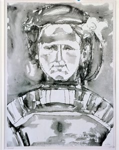 Hannah (óleo sobre tela, século XX) de Paul Klee